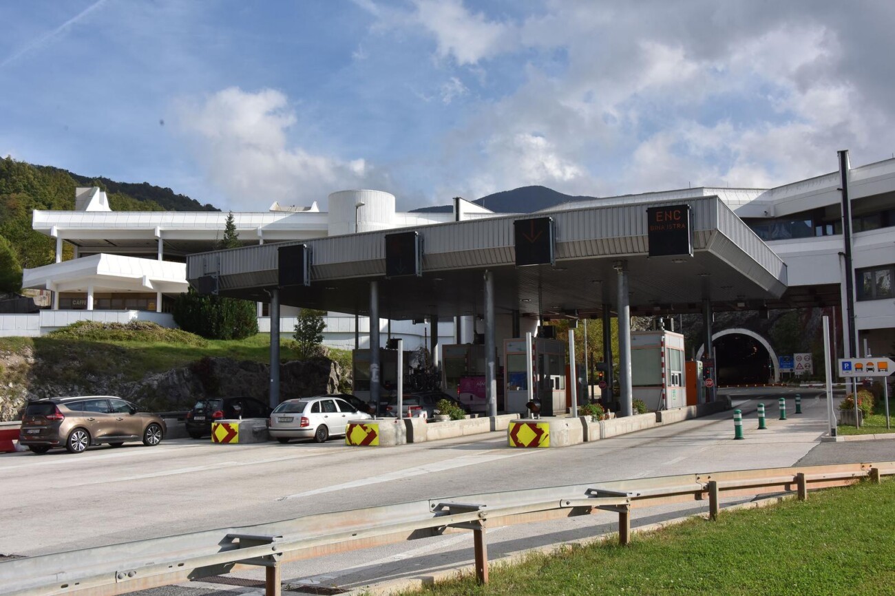 Tunel Učka, ulaz sa istarske strane Tunel Učka, ulaz sa istarske strane