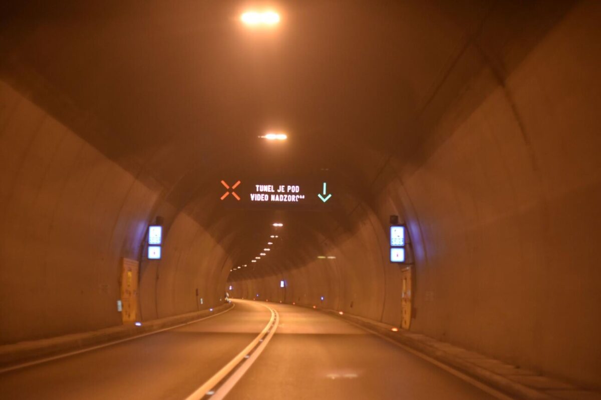 Tunel Učka, ulaz sa istarske strane