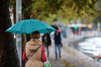 Rijeka: Kišni dan u centru grada