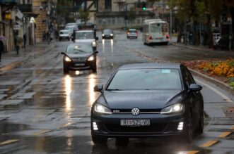 Rijeka: Kišni dan u centru grada