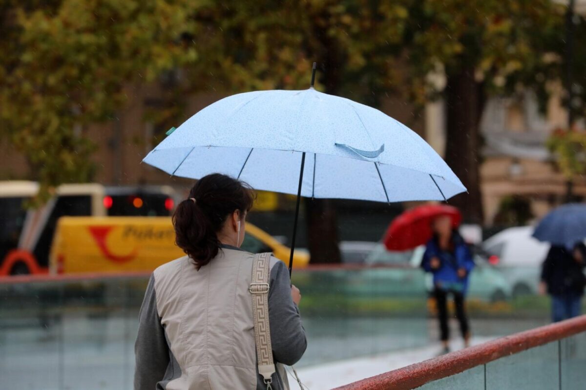 Rijeka: Kišni dan u centru grada