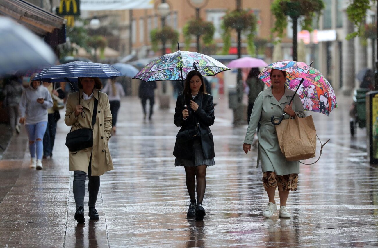 Rijeka: Kišni dan u centru grada Rijeka: Kišni dan u centru grada