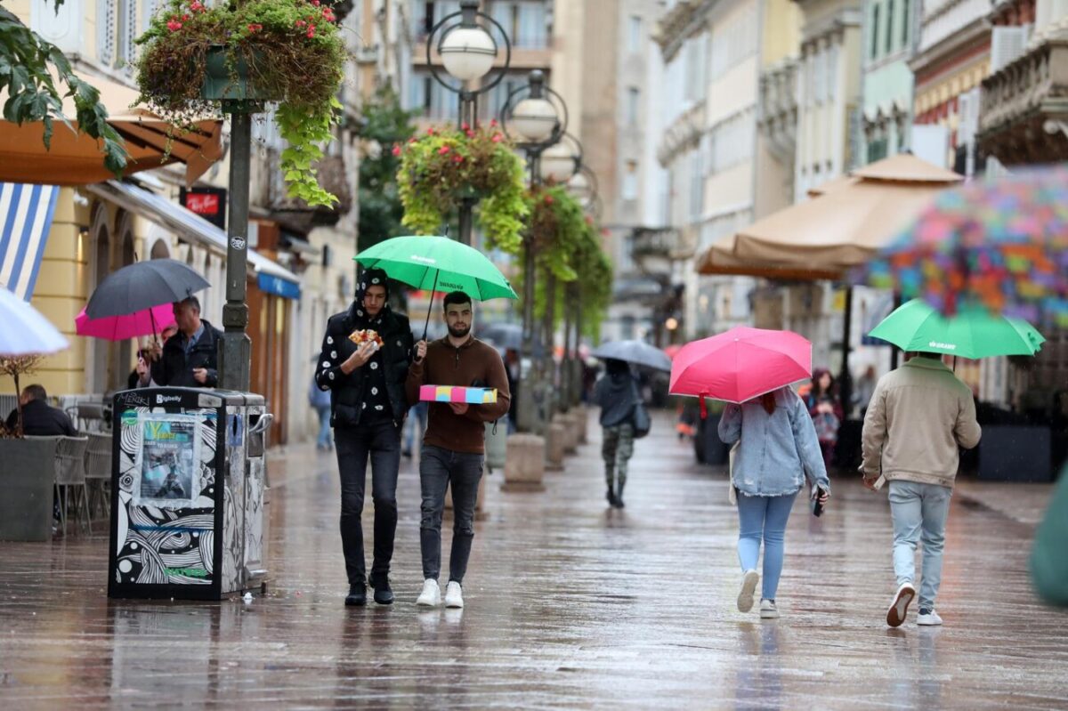 Rijeka: Na rije?kom podru?ju u kratkom vremenu palo i do 200 milimetara kie po ?etvornome metru