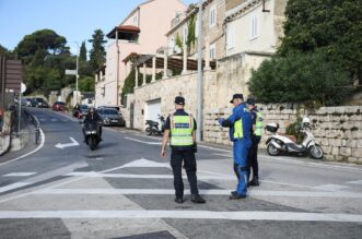 Dubrovnik: Mjere osiguranja na ulicama grada uoči dolaska ukrajinskog predsjednika Zelenskog