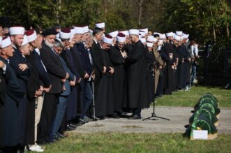 Zajednička dženaza za žrtve poplava u Jablanici