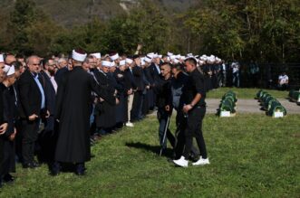 Zajednička dženaza za žrtve poplava u Jablanici