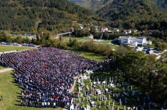 Zajednička dženaza za žrtve poplava u Jablanici