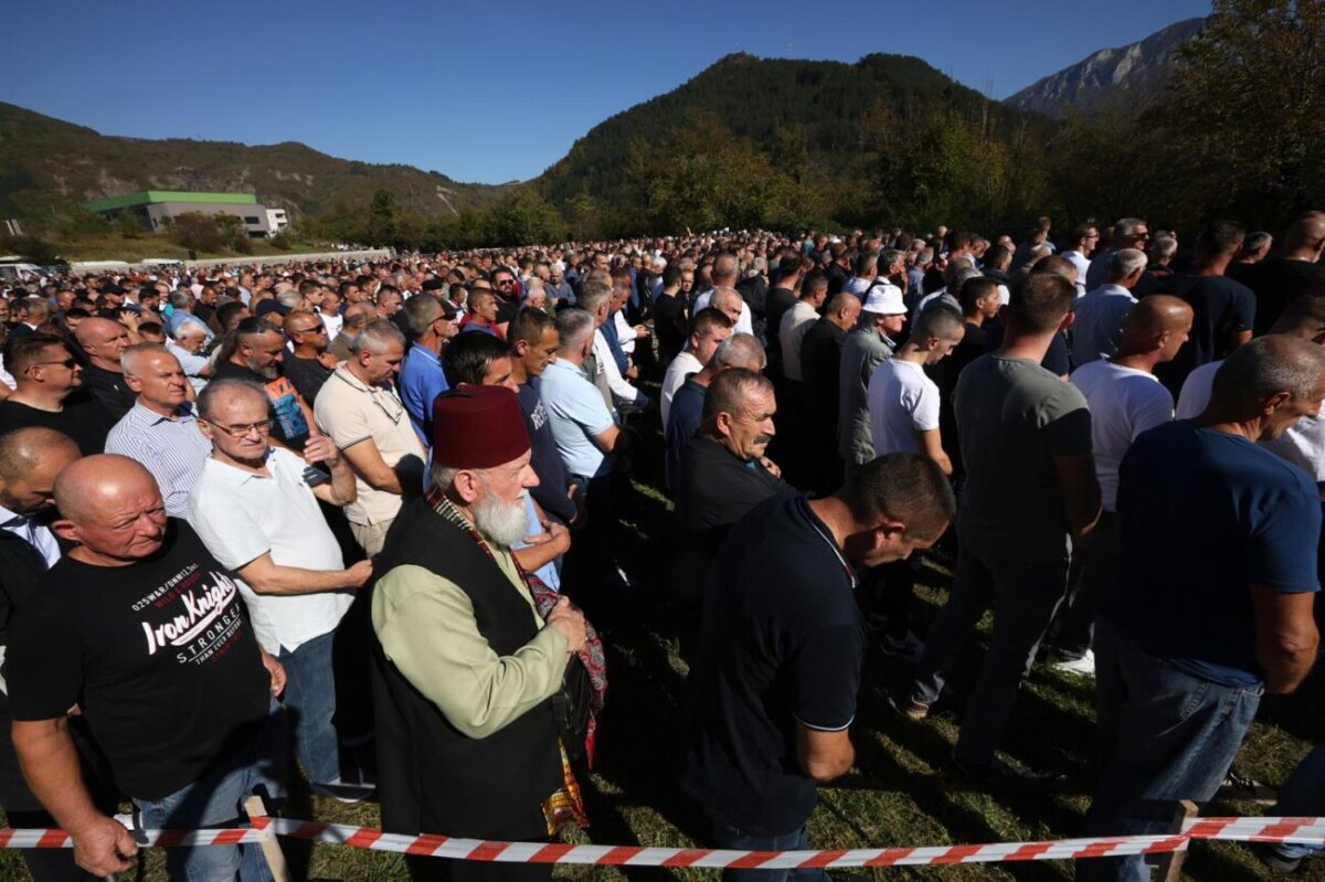 Zajednička dženaza za žrtve poplava u Jablanici