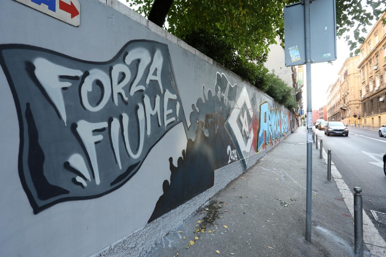 Rijeka: Novi mural Armade na zidu u ulici Pomerio Rijeka: Novi mural Armade na zidu u ulici Pomerio