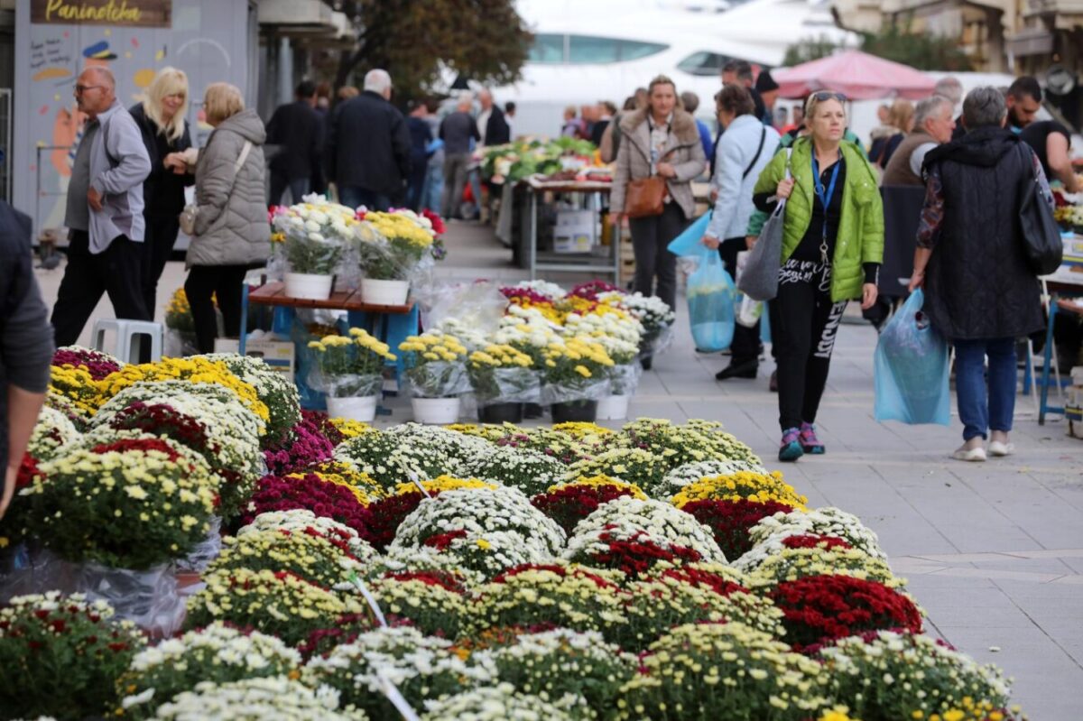 Rijeka: Prodaja cvije?a uo?i blagdana Svih svetih