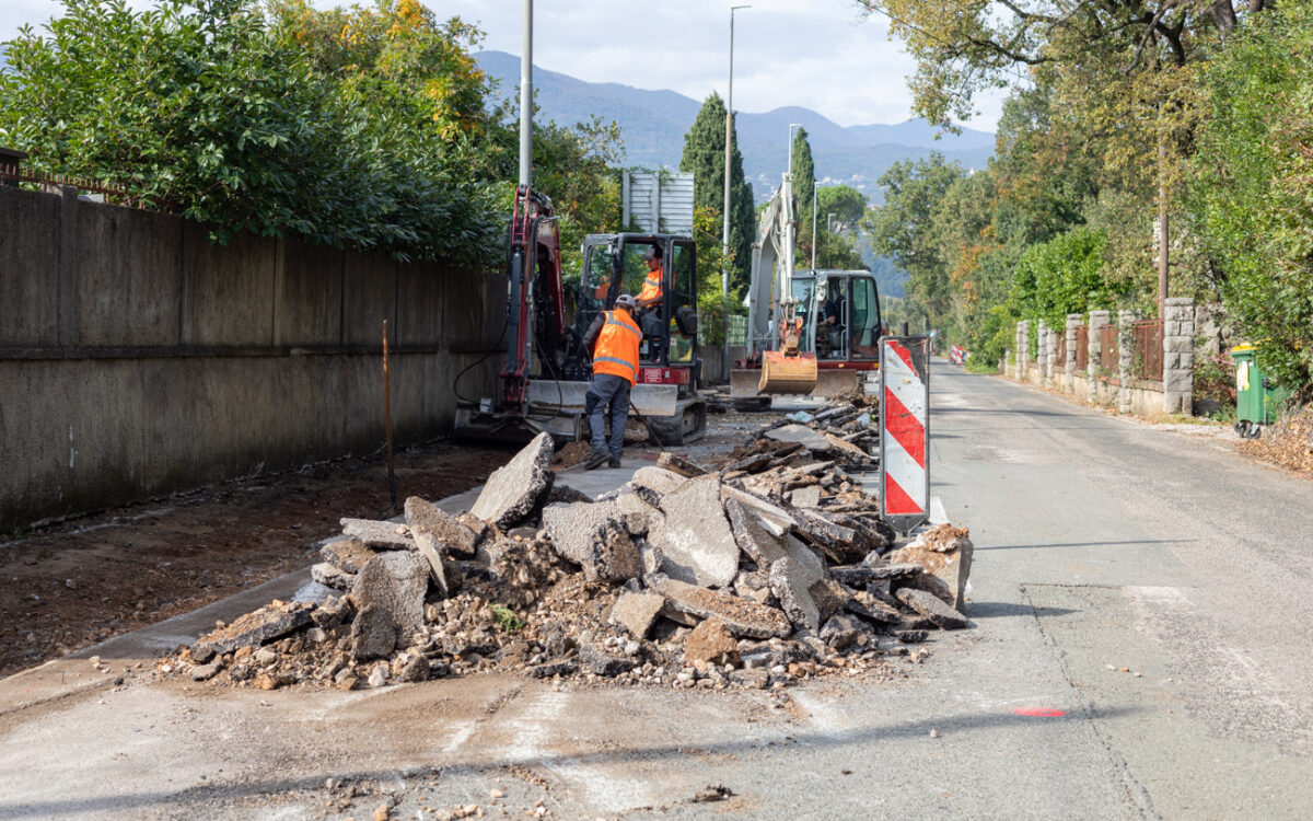 Radovi Opatijska ulica Preluk-3