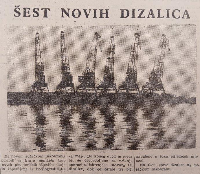 Sušački-lukobran-Lučke-dizalice-Novi-list-7.10.1956 Sušački-lukobran-Lučke-dizalice-Novi-list-7.10.1956