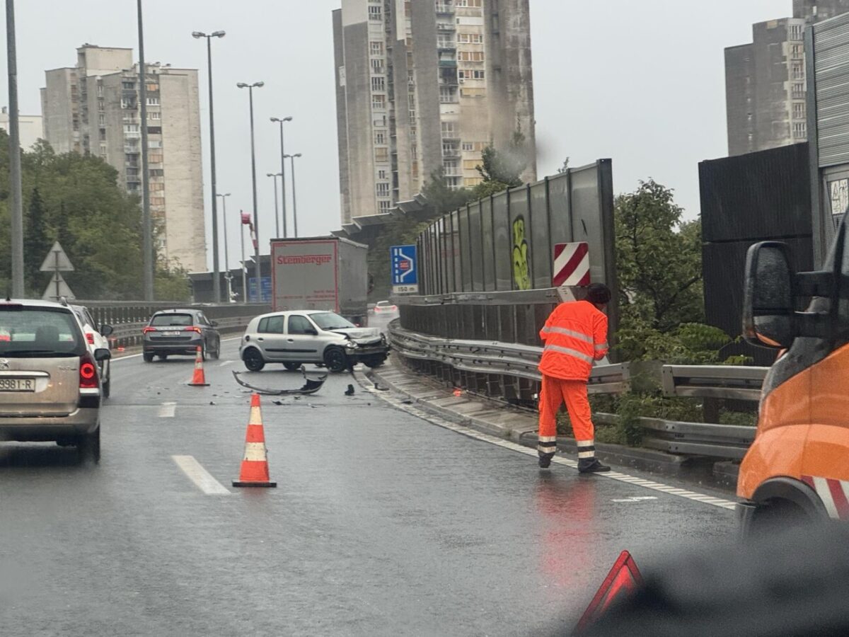 nesreća obilaznica gužva riportal