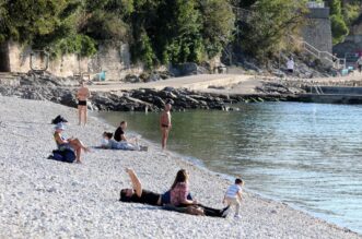 Rijeka: Gra?ani 1. studenog uivaju na plai Kantrida