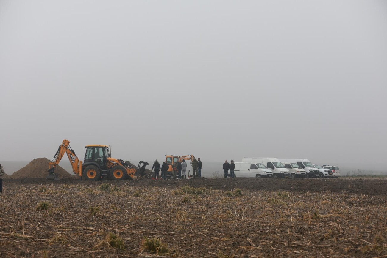 U blizini Vukovara otkrivena grobnica s posmrtnim ostatcima stradalih u Domovinskom ratu U blizini Vukovara otkrivena grobnica s posmrtnim ostatcima stradalih u Domovinskom ratu