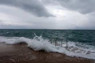 Rijeka: Jako jugo na moru pred Rijekom