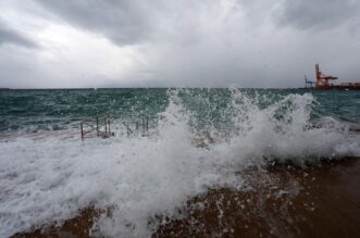 Rijeka: Jako jugo na moru pred Rijekom