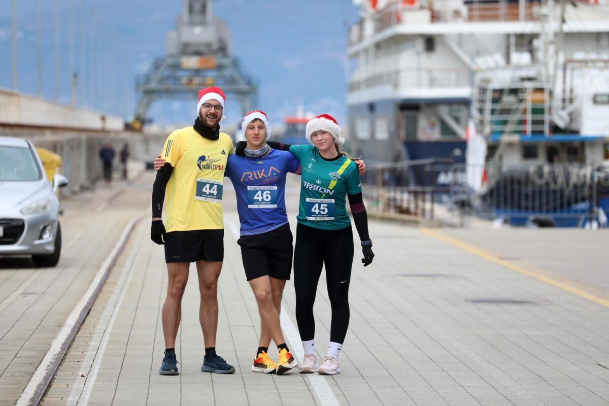 Rijeka: HoHoHo Run 2024 utrka održana je na Mololongu