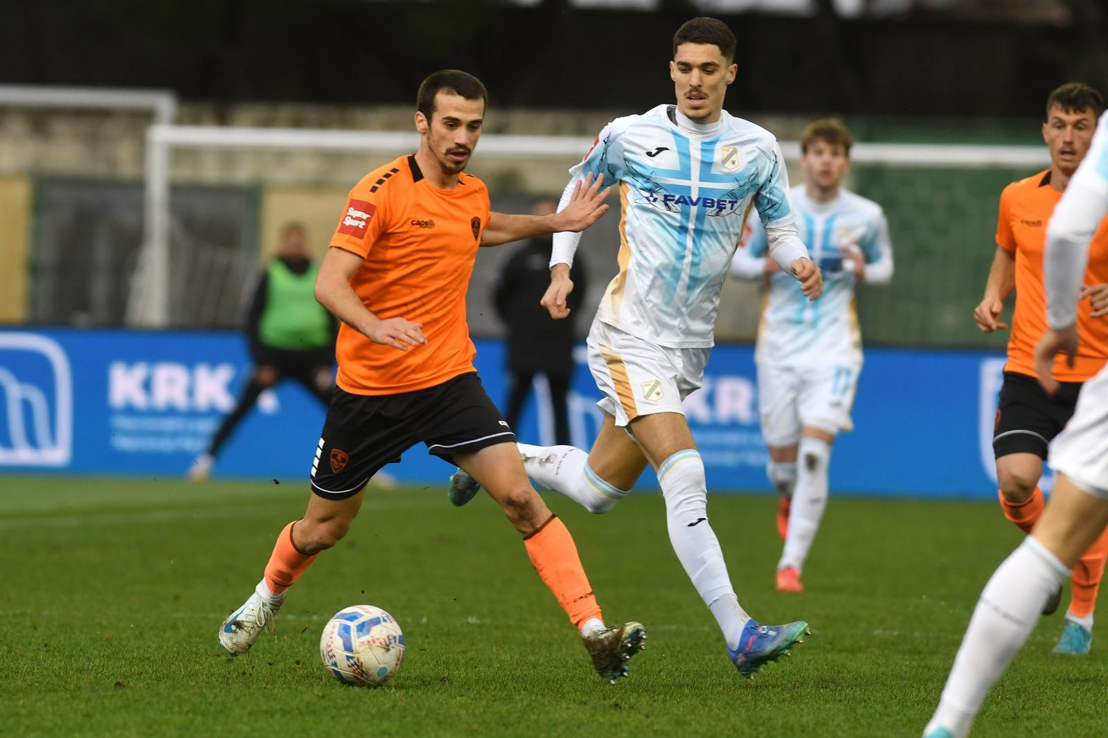 Šibenik: HNK Šibenik i HNK Rijeka sastali se u utakmici 16. kola Prve HNL Šibenik: HNK Šibenik i HNK Rijeka sastali se u utakmici 16. kola Prve HNL