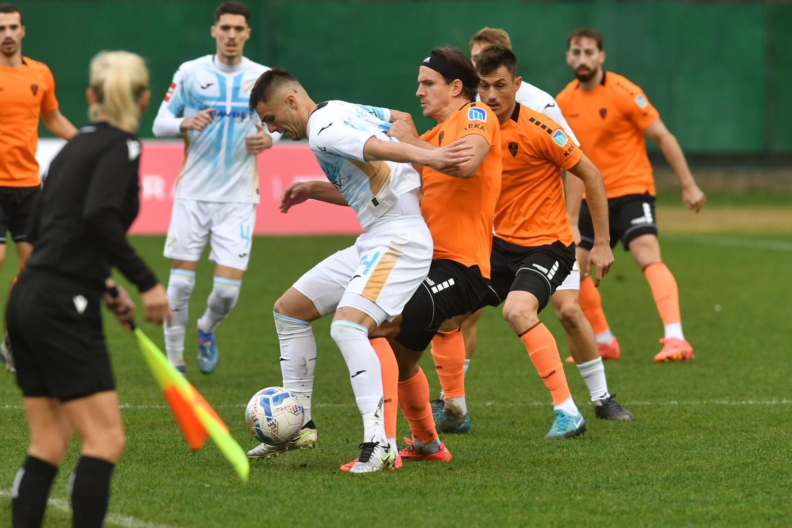 Šibenik: HNK Šibenik i HNK Rijeka sastali se u utakmici 16. kola Prve HNL Šibenik: HNK Šibenik i HNK Rijeka sastali se u utakmici 16. kola Prve HNL