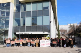 Rijeka: Prosvjed podrške riječkih studenata kolegama u Srbiji