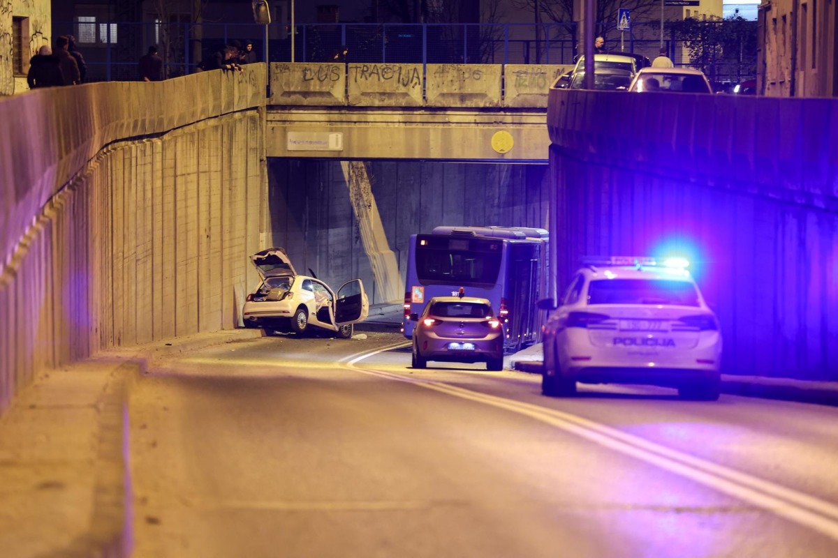 Zagreb: Pet osoba ozlijeđeno u sudaru osobnog automobila i autobusa u Selskoj ulici