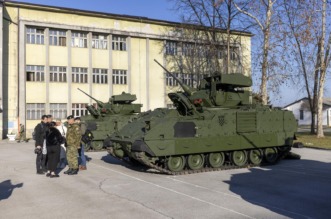 Našice: Svečana primopredaja prvih borbenih vozila Bradley