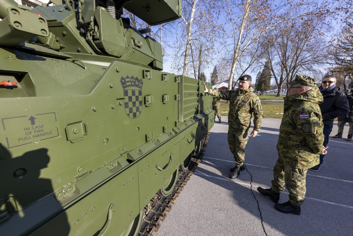 Našice: Svečana primopredaja prvih borbenih vozila Bradley