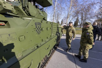 Našice: Svečana primopredaja prvih borbenih vozila Bradley