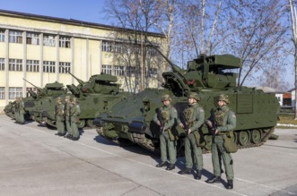 Našice: Svečana primopredaja prvih borbenih vozila Bradley