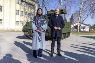 Našice: Svečana primopredaja prvih borbenih vozila Bradley