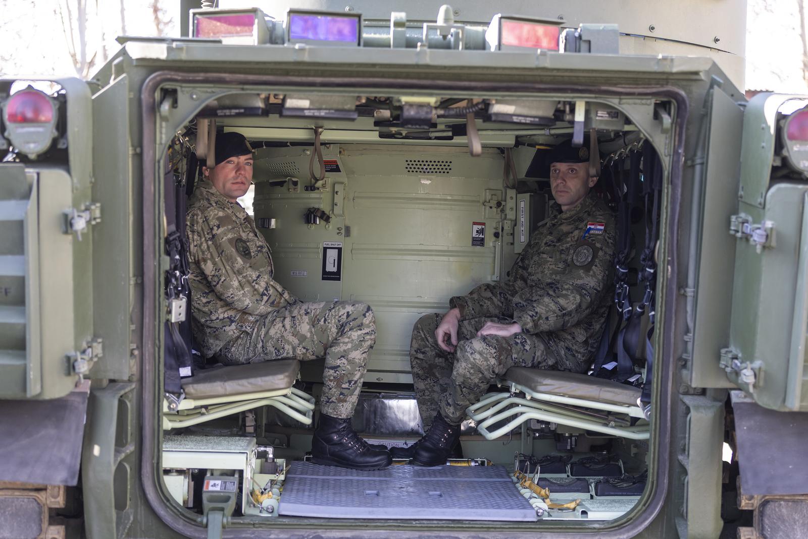 Našice: Svečana primopredaja prvih borbenih vozila Bradley Našice: Svečana primopredaja prvih borbenih vozila Bradley