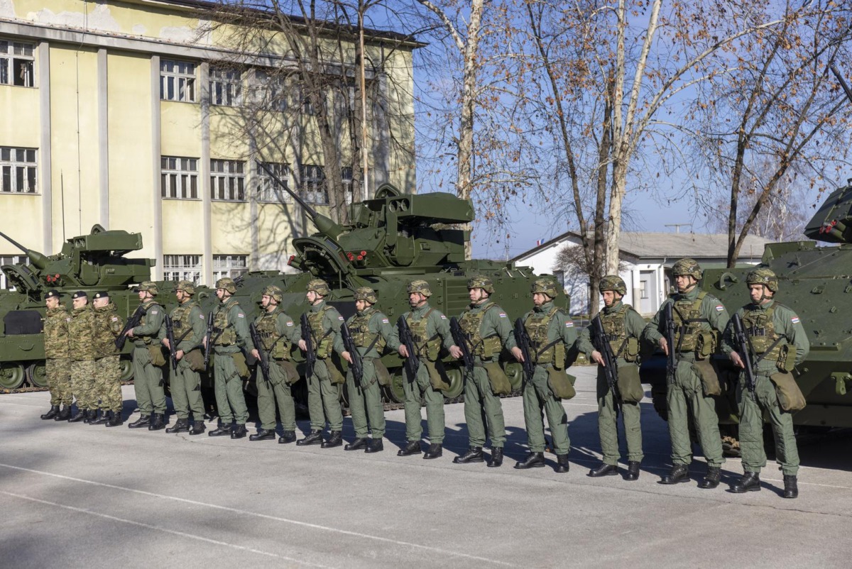 Našice: Svečana primopredaja prvih borbenih vozila Bradley