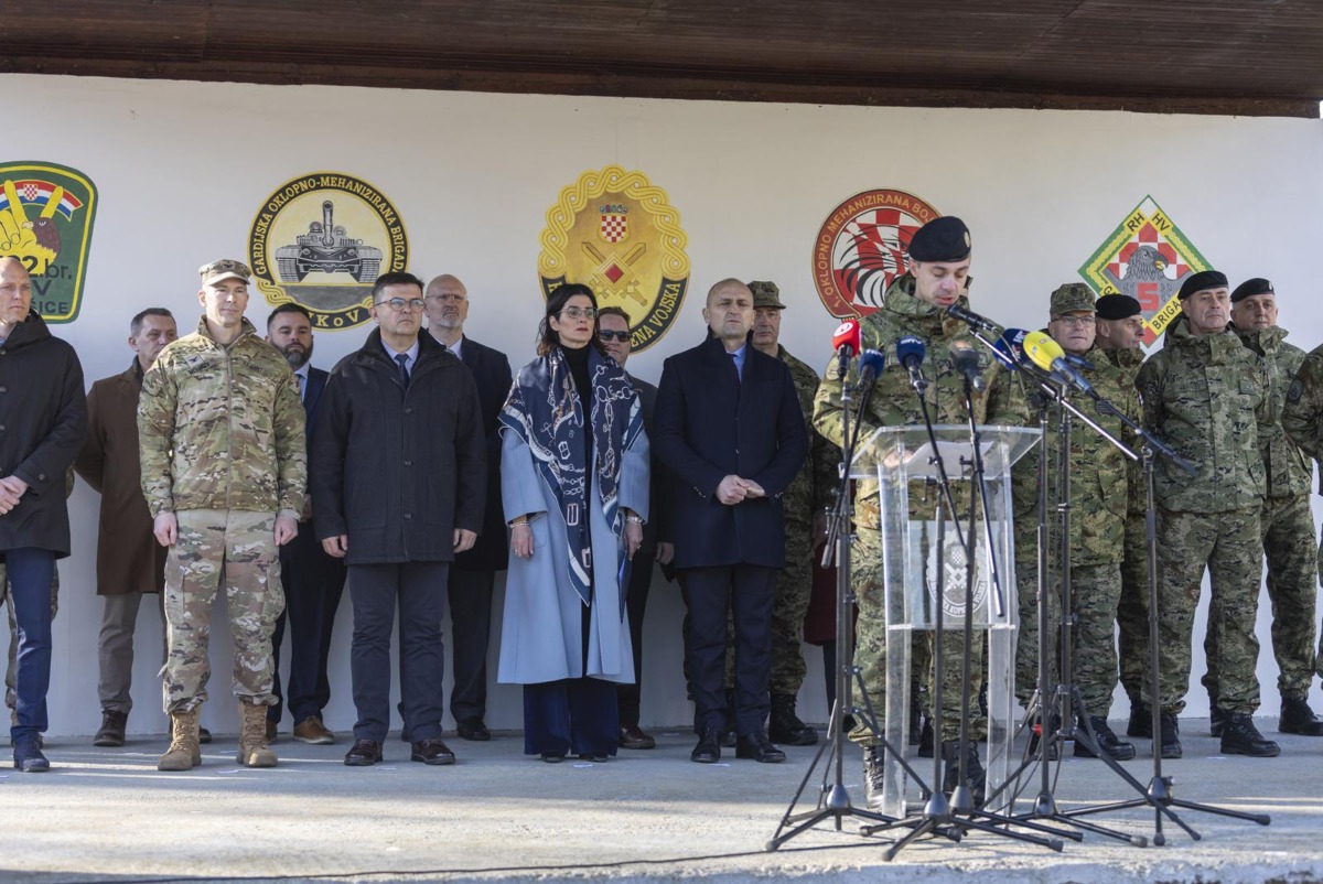 Našice: Svečana primopredaja prvih borbenih vozila Bradley