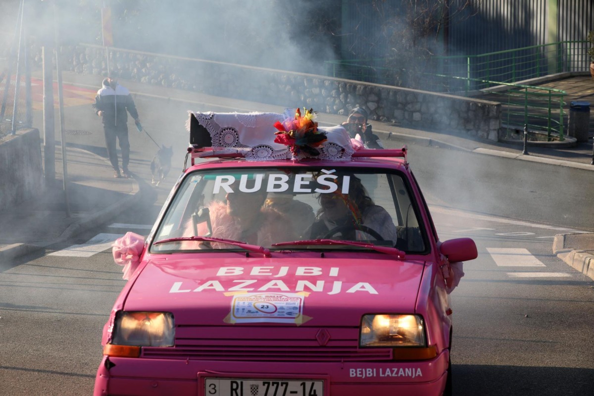 Kastav: Rally maškaranih oktanaca Halubje-Liburnija