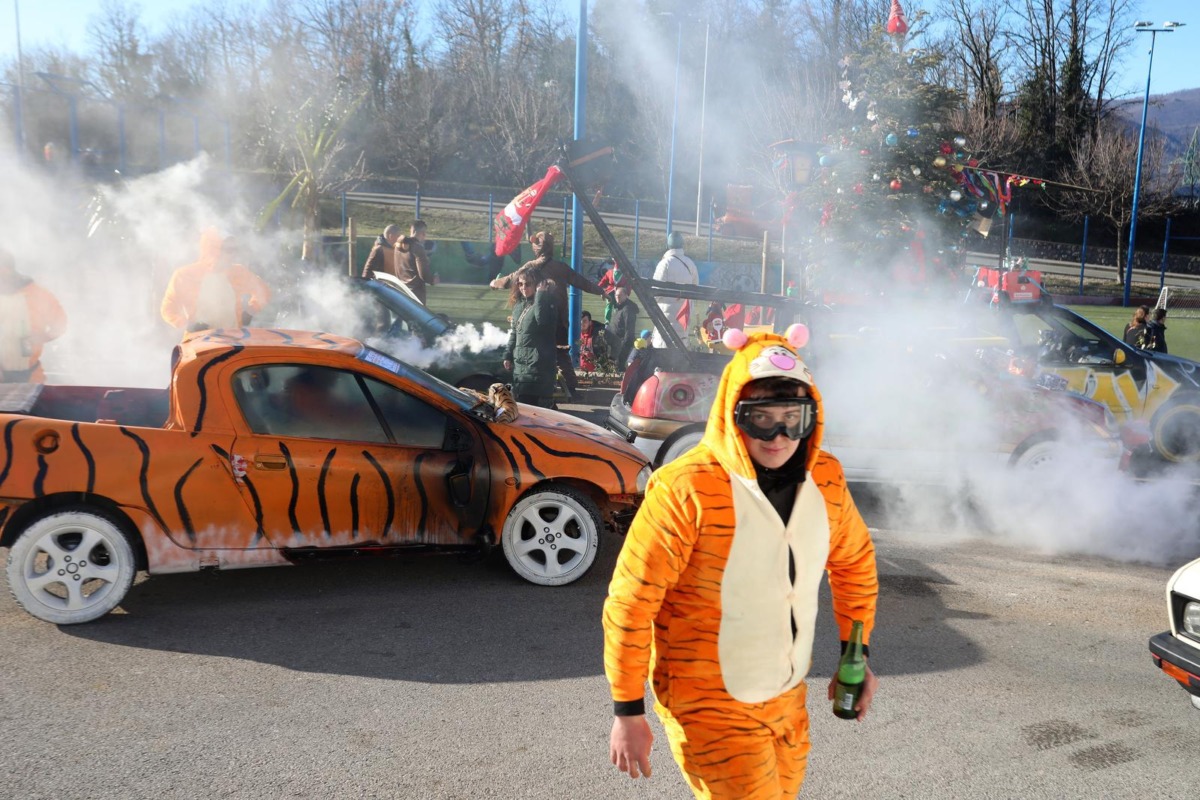 Kastav: Rally maškaranih oktanaca Halubje-Liburnija