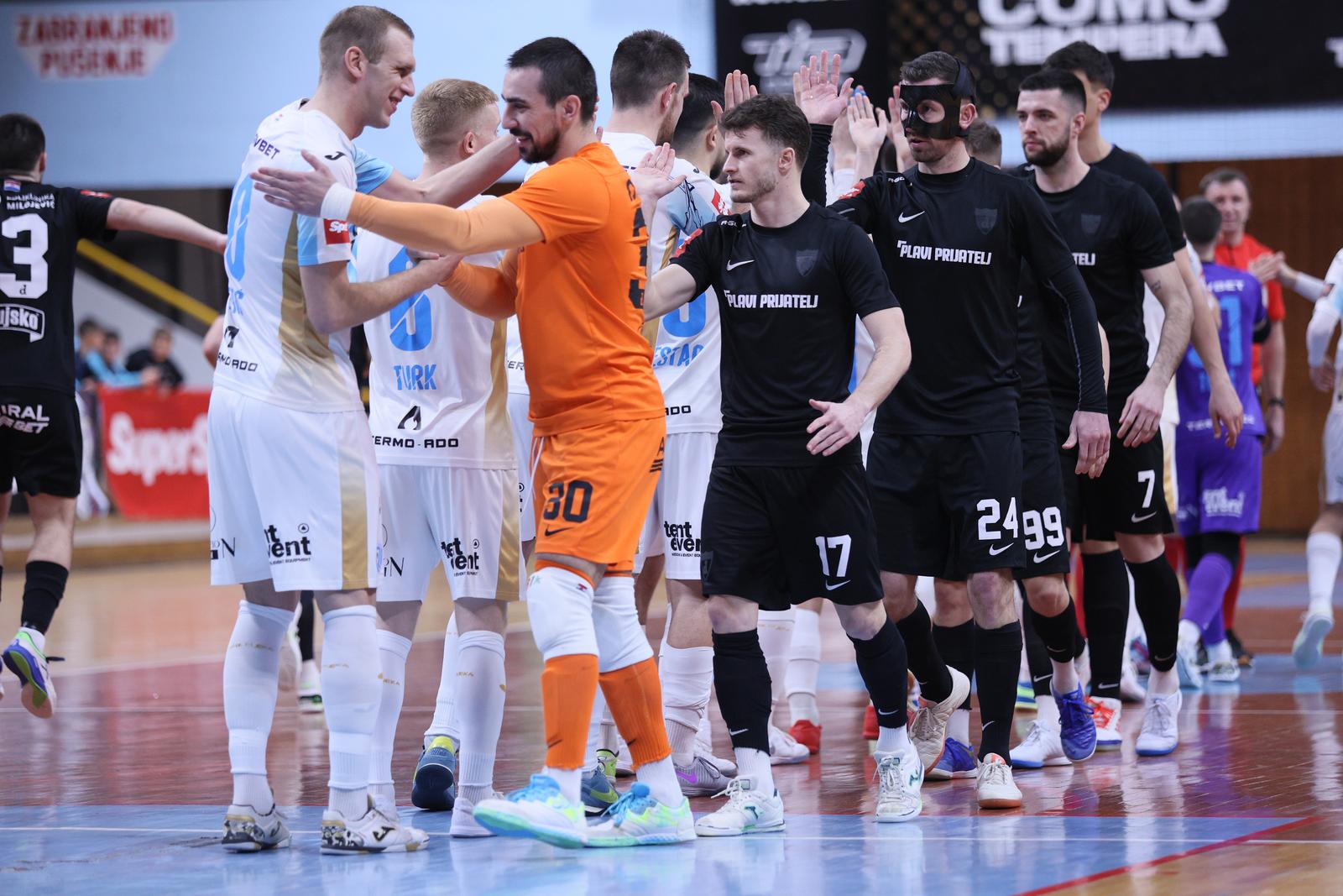 Rijeka i Futsal Dinamo susreli se u četvrtfinalu Hrvatskog malonogometnog kupa Rijeka i Futsal Dinamo susreli se u četvrtfinalu Hrvatskog malonogometnog kupa