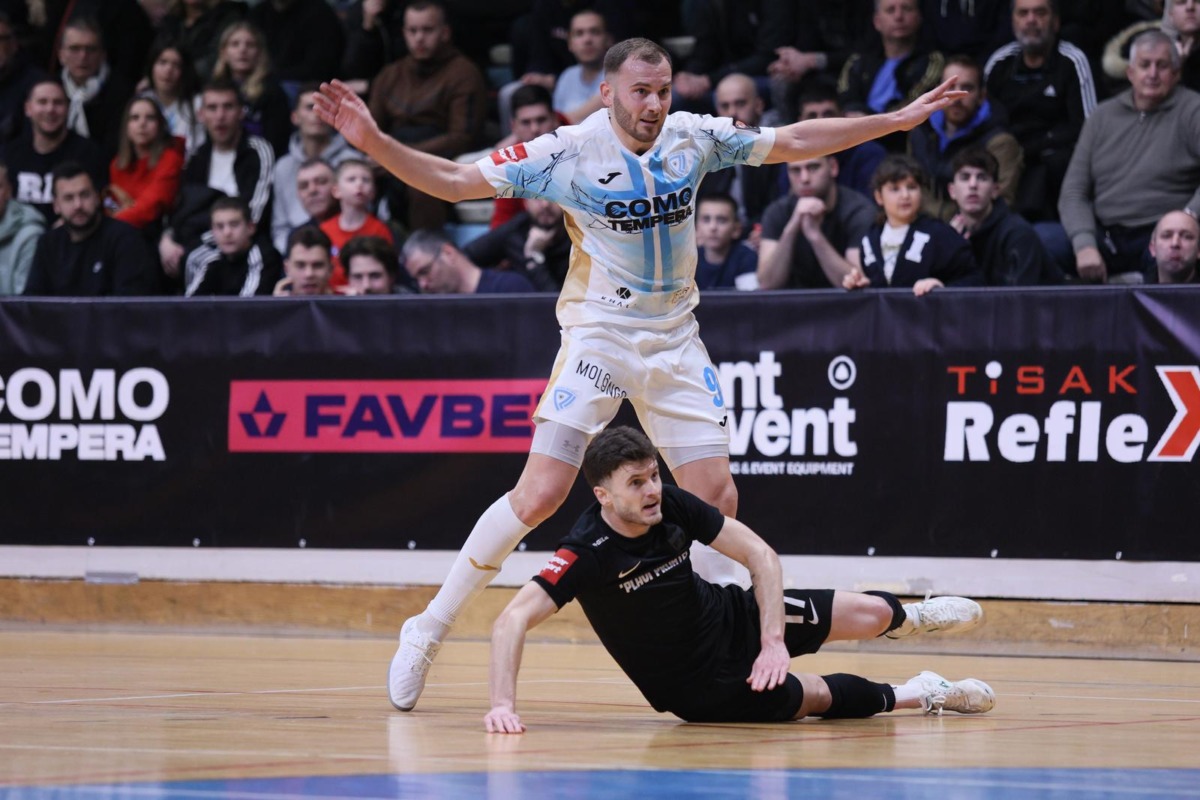 Rijeka i Futsal Dinamo susreli se u četvrtfinalu Hrvatskog malonogometnog kupa