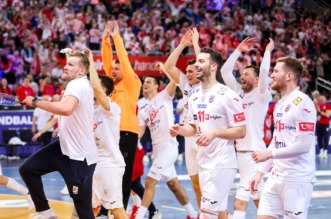 Zagreb: Slavlje rukometaša Hrvatske nakon pobjede nad Mađarskom i prolaska u polufinale Svjetskog prvenstva