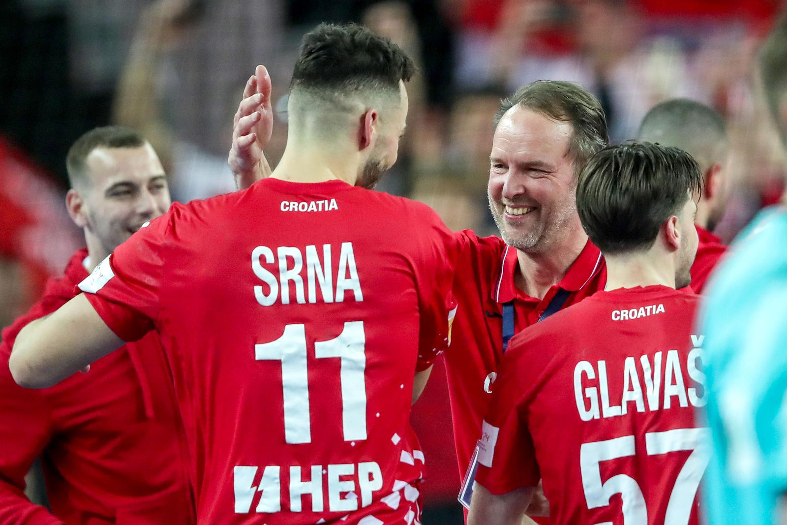 Zagreb: Slavlje rukometaša Hrvatske nakon pobjede nad Francuskom i prolaska u finale Svjetskog prvenstva Zagreb: Slavlje rukometaša Hrvatske nakon pobjede nad Francuskom i prolaska u finale Svjetskog prvenstva