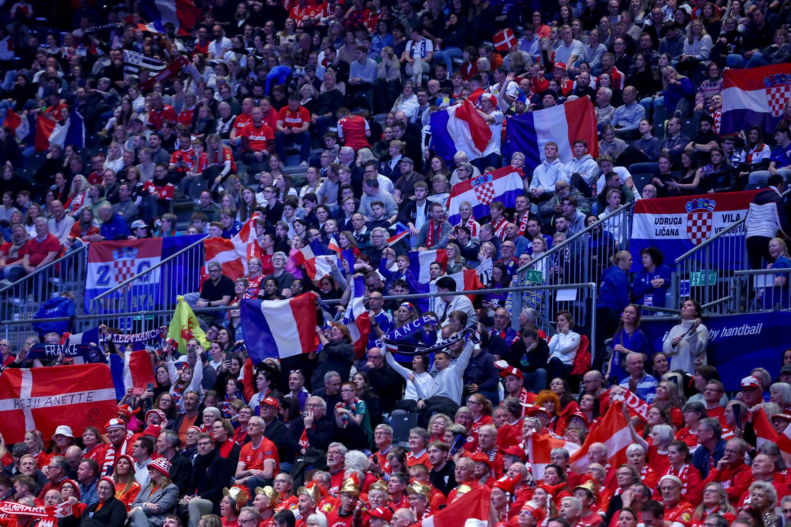 IHF Svjetsko rukometno prvenstvo 2025., finale, Hrvatska – Danska, navijači
