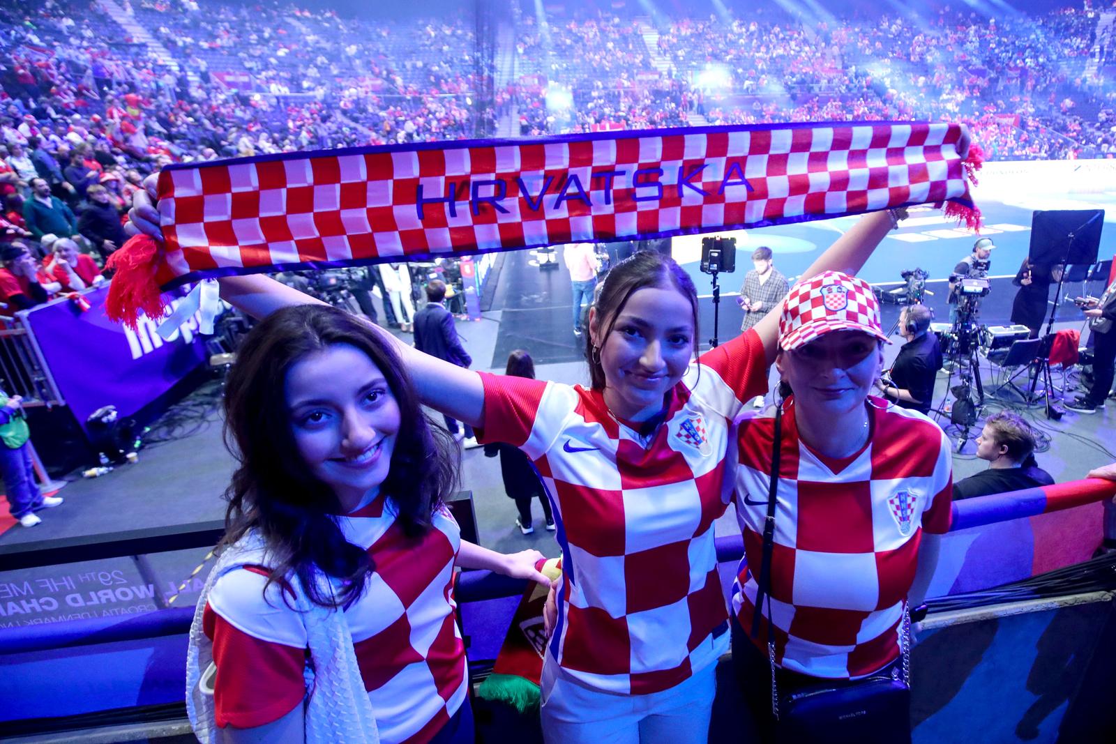 IHF Svjetsko rukometno prvenstvo 2025., finale, Hrvatska – Danska, navijači