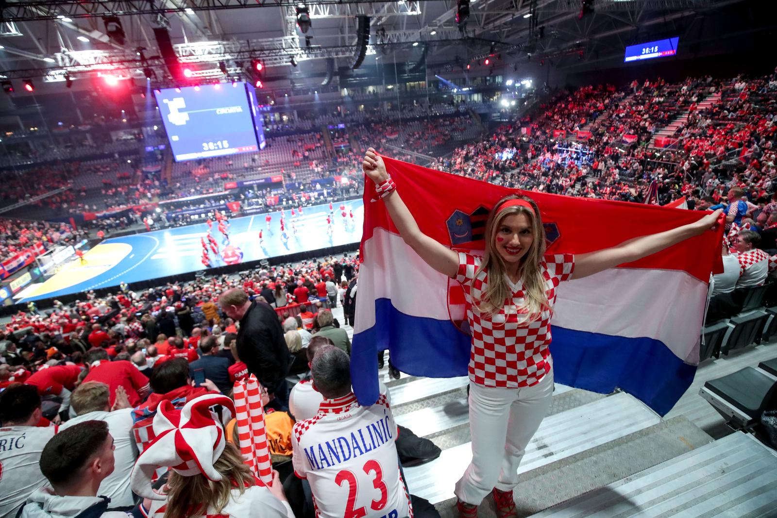 IHF Svjetsko rukometno prvenstvo 2025., finale, Hrvatska – Danska, navijači