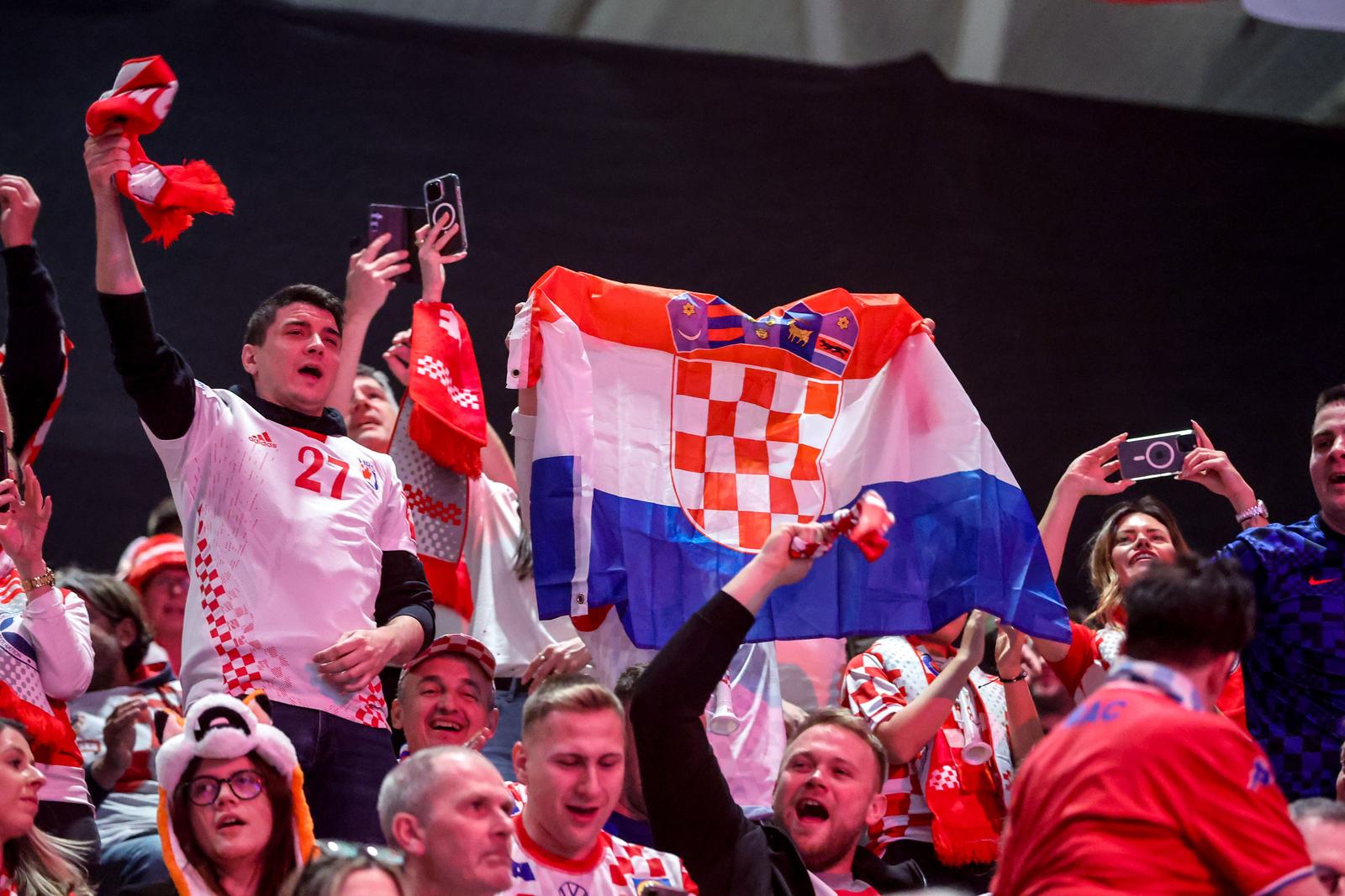 IHF Svjetsko rukometno prvenstvo 2025., finale, Hrvatska – Danska, navijači