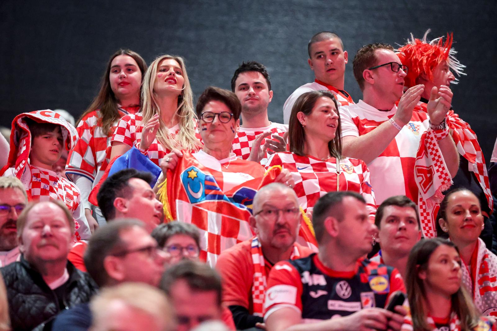 IHF Svjetsko rukometno prvenstvo 2025., finale, Hrvatska – Danska, navijači
