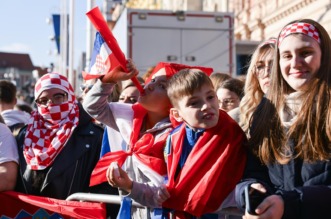 Zagreb: Svečani doček rukometaša nakon osvojenog srebra na Svjetskom prvenstvu Zagreb: Svečani doček rukometaša nakon osvojenog srebra na Svjetskom prvenstvu