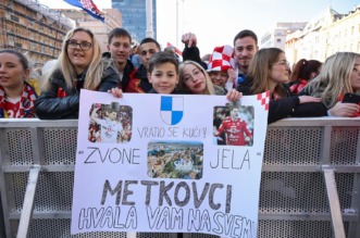 Zagreb: Svečani doček rukometaša nakon osvojenog srebra na Svjetskom prvenstvu Zagreb: Svečani doček rukometaša nakon osvojenog srebra na Svjetskom prvenstvu