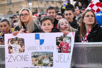 Zagreb: Svečani doček rukometaša nakon osvojenog srebra na Svjetskom prvenstvu Zagreb: Svečani doček rukometaša nakon osvojenog srebra na Svjetskom prvenstvu