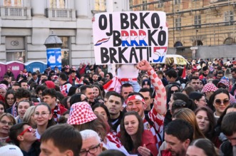 Zagreb: Svečani doček rukometaša nakon osvojenog srebra na Svjetskom prvenstvu Zagreb: Svečani doček rukometaša nakon osvojenog srebra na Svjetskom prvenstvu