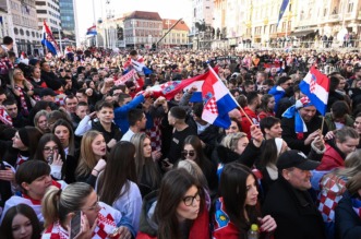 Zagreb: Svečani doček rukometaša nakon osvojenog srebra na Svjetskom prvenstvu Zagreb: Svečani doček rukometaša nakon osvojenog srebra na Svjetskom prvenstvu